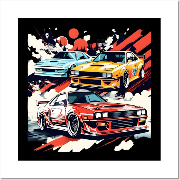 Legends of JDM Wall Art by Tuner Society SA